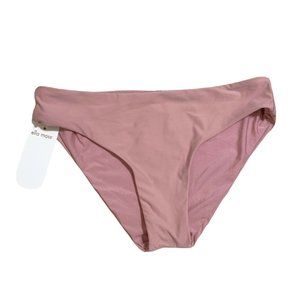 Ella Moss Retro Bikini Bottom Pink Mauve